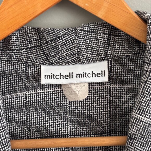 Vintage Plaid Blazer - Picture 2 of 10